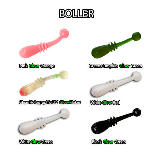FishDaddy Boller BioSilicone Glow Plastics (BGP)