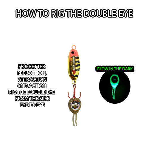 FishDaddy DoubleEye BioSilicone Glow Plastics (BGP)