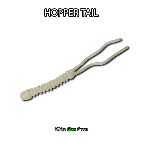 FishDaddy Hopper Tail BioSilicone Glow Plastics (BGP)