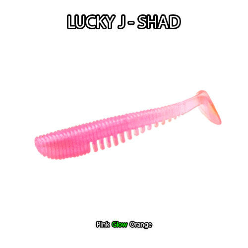 FishDaddy Lucky J-Shad BioSilicone Glow Plastics (BGP)