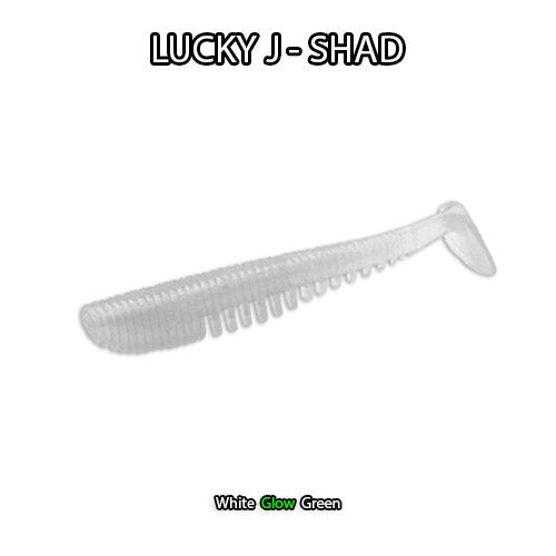 FishDaddy Lucky J-Shad BioSilicone Glow Plastics (BGP)