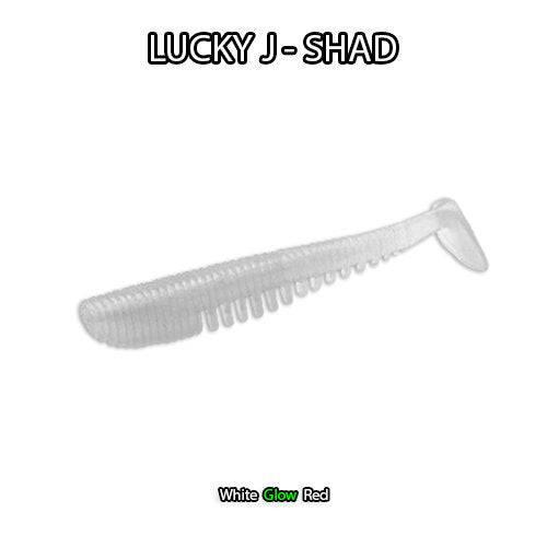 FishDaddy Lucky J-Shad BioSilicone Glow Plastics (BGP)