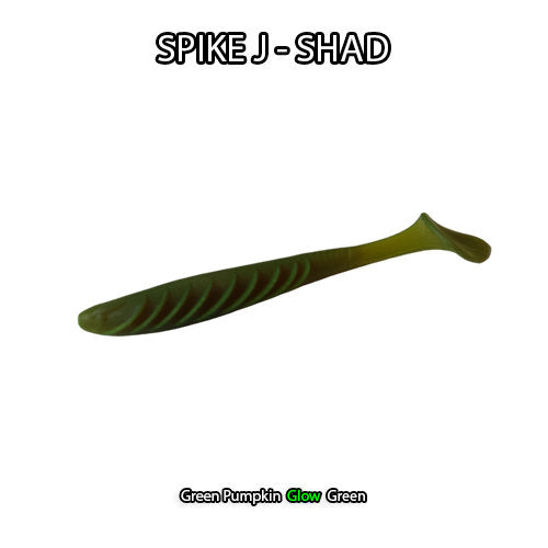 FishDaddy Spike J-Shad BioSilicone Soft Plastics