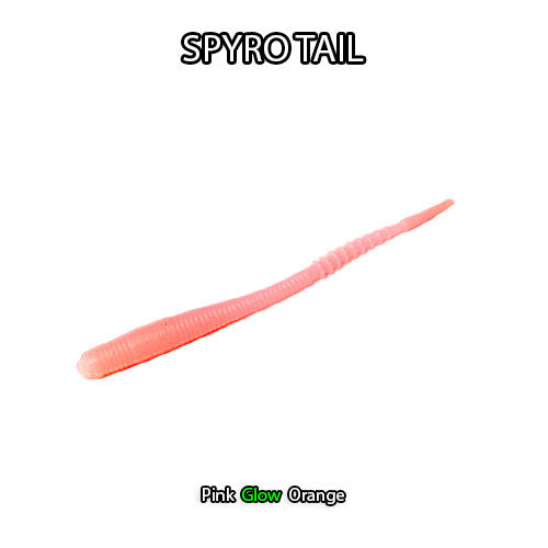 FishDaddy Spyro Tail BioSilicone Glow Plastics (BGP)