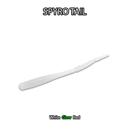 FishDaddy Spyro Tail BioSilicone Glow Plastics (BGP)
