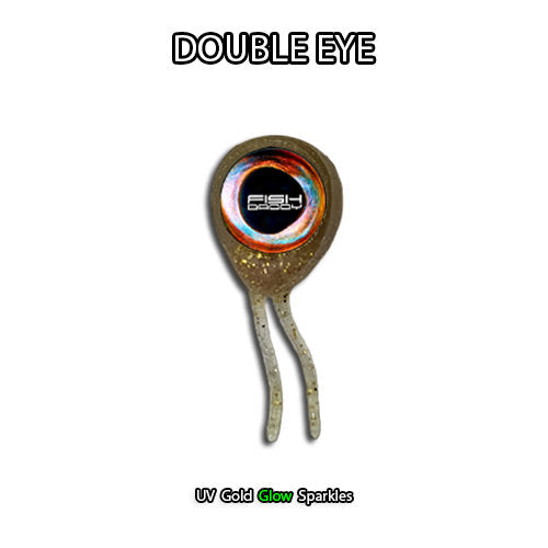 FishDaddy DoubleEye BioSilicone Glow Plastics (BGP)