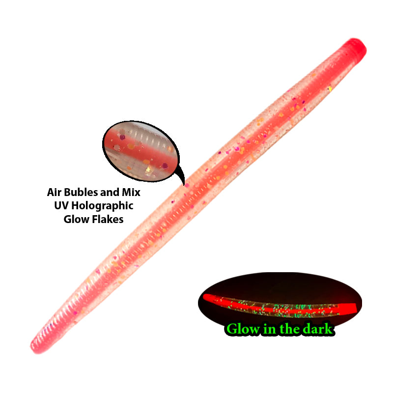 FishDaddy AirWorm BioSilicone Soft Plastics