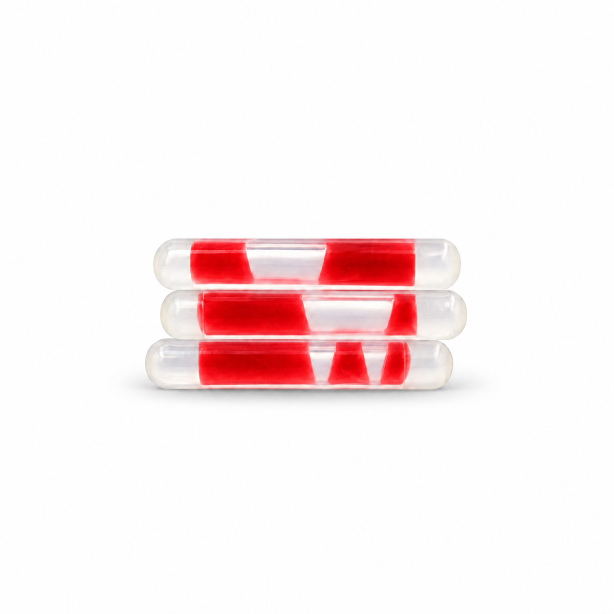 FishDaddy Micro Glow Flare in Glow Red