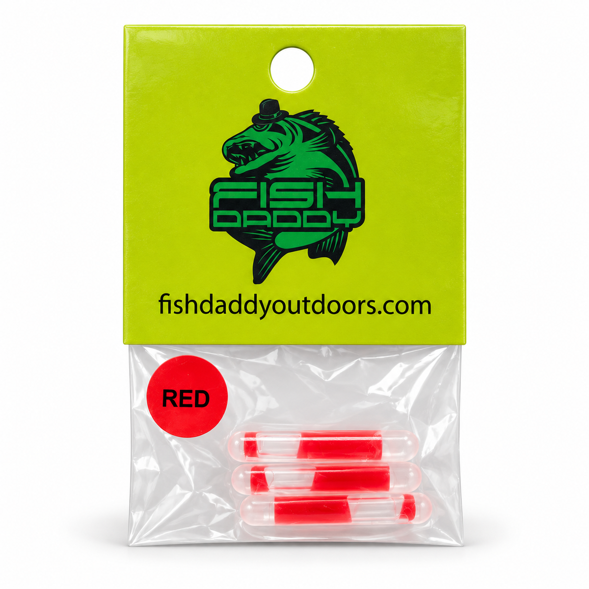 FishDaddy Glow Flare in Glow Red