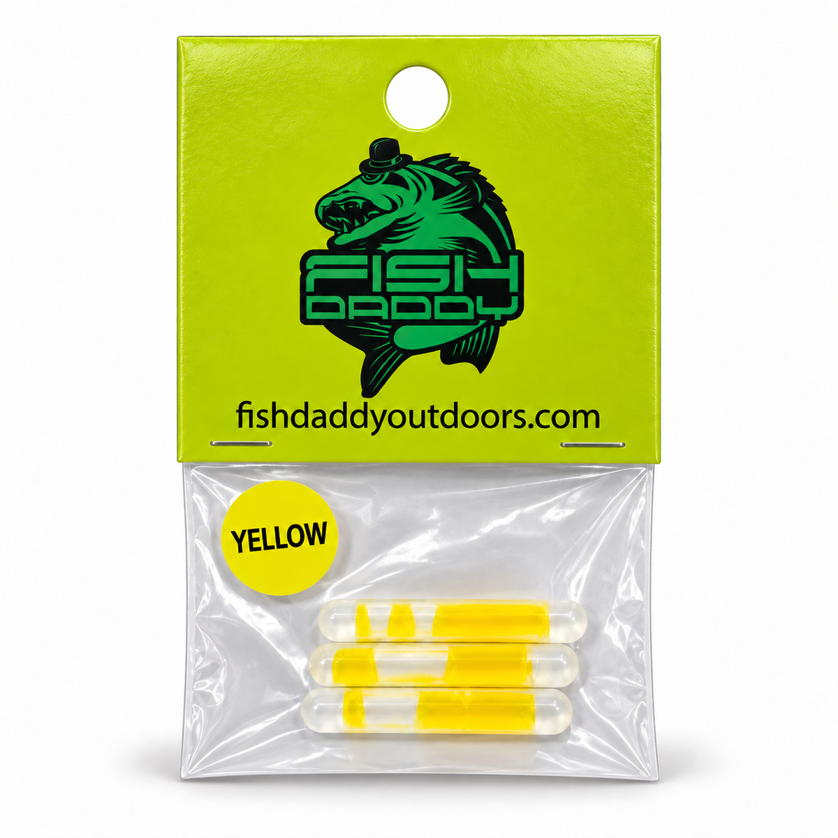 FishDaddy Glow Flare in Glow Yellow